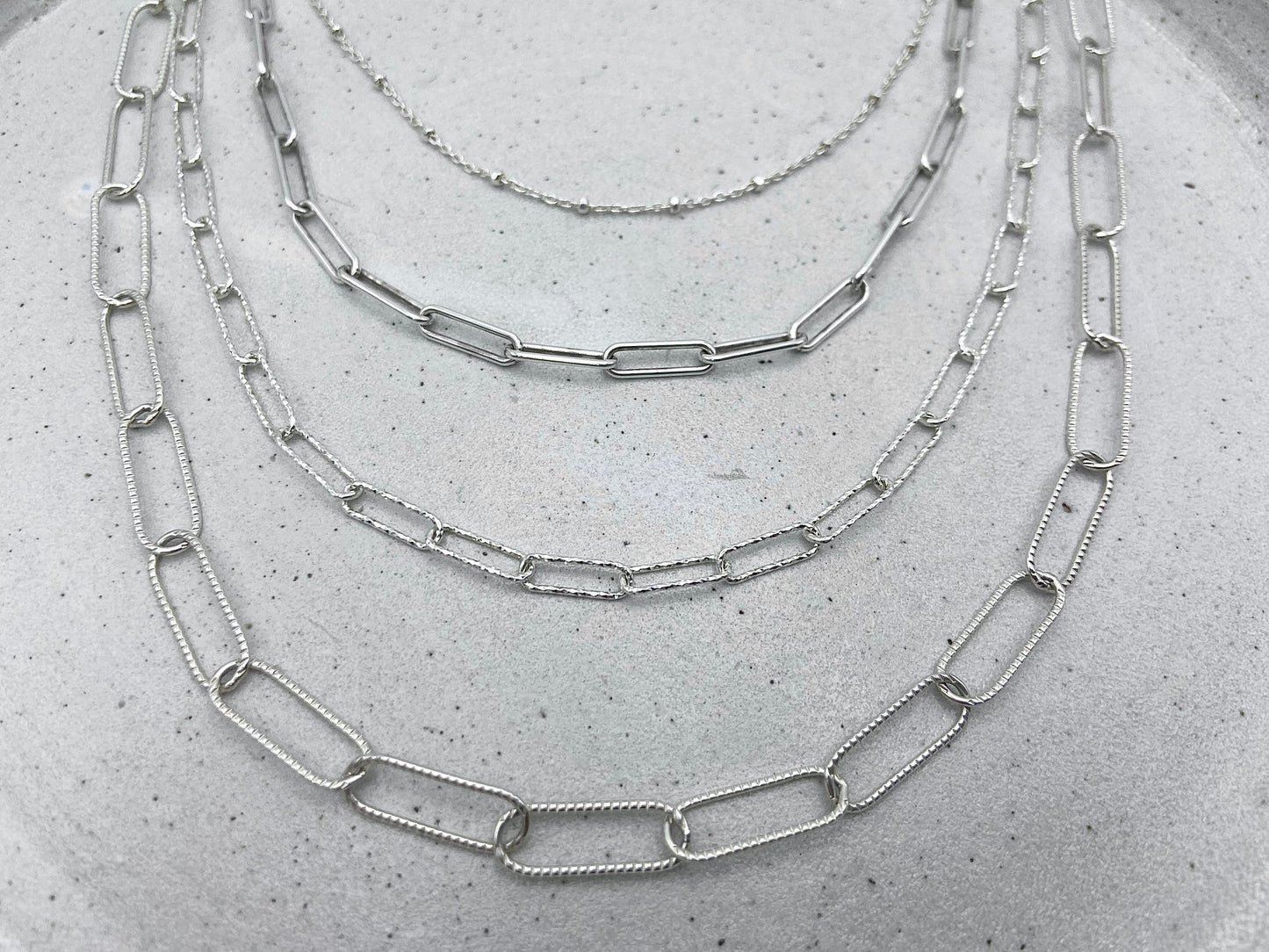 Paperclip Chain Necklace